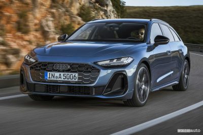 Nuova Audi A5 Avant su strada
