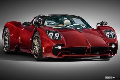 Pagani Utopia Roadster anteriore 3/4