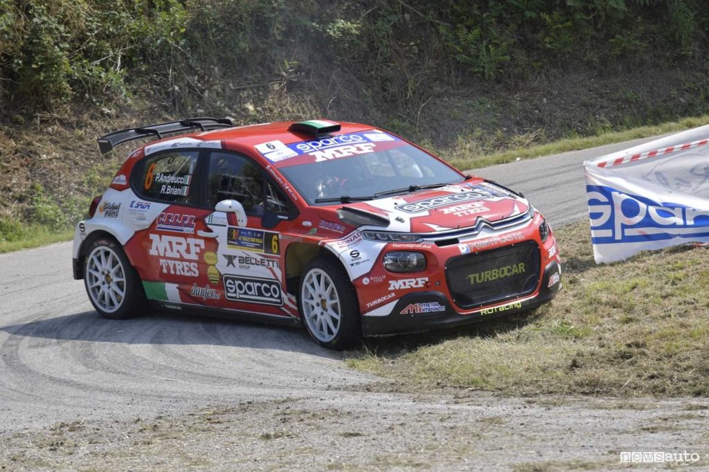 Paolo Andreucci Rally di Roma Citroën C3 Rally2