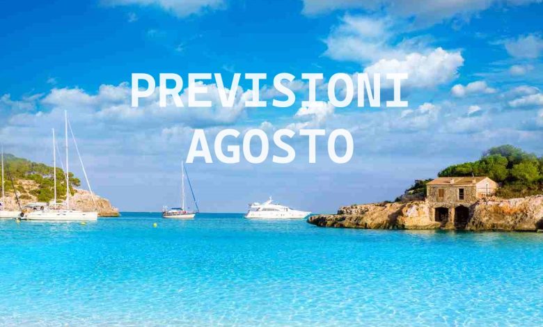 previsioni estate agosto 2024