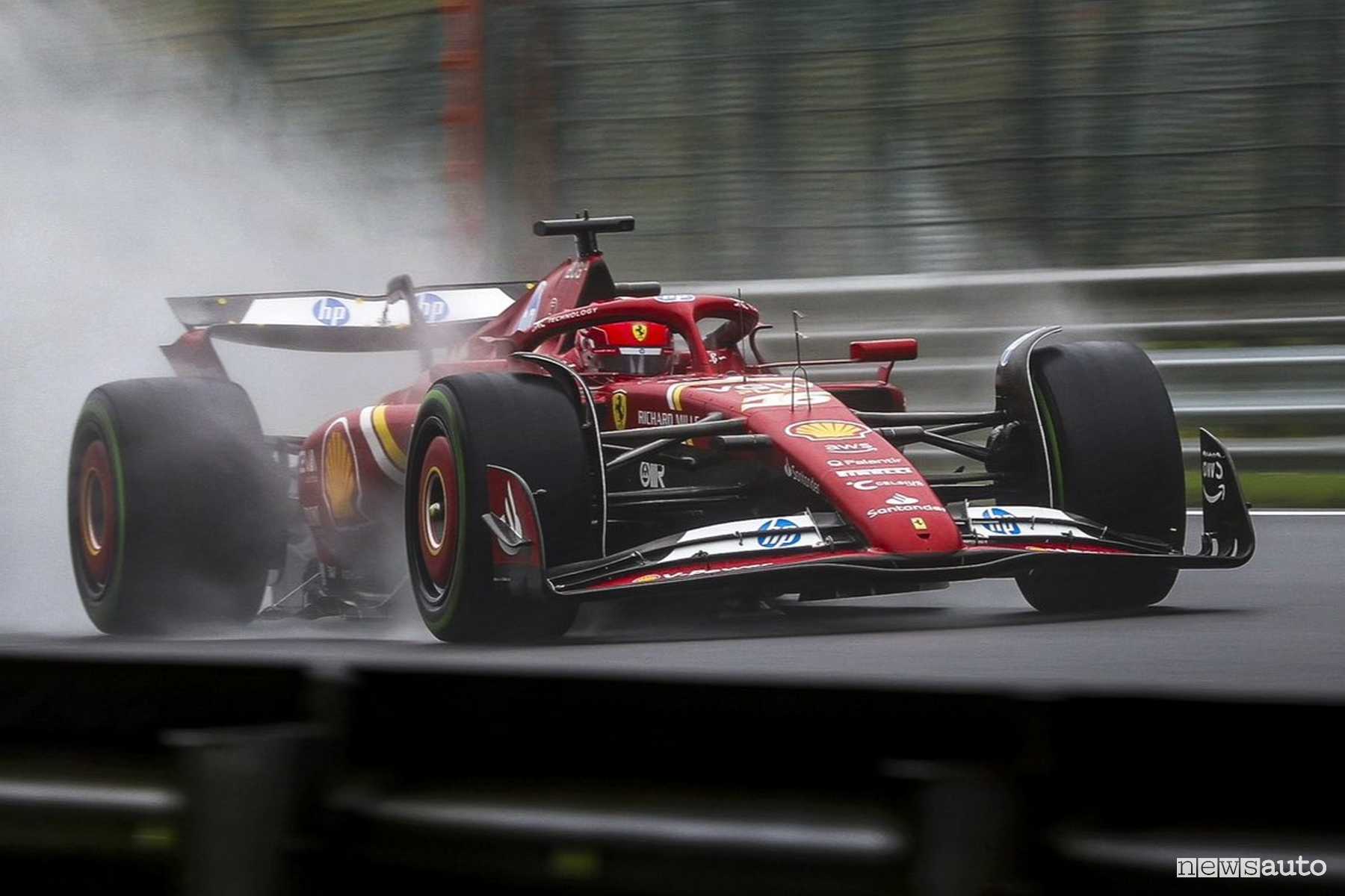 Qualifiche F1 Belgio 2024, griglia di partenza