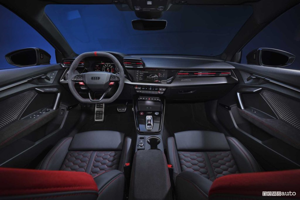 Audi RS 3 Sedan dashboard