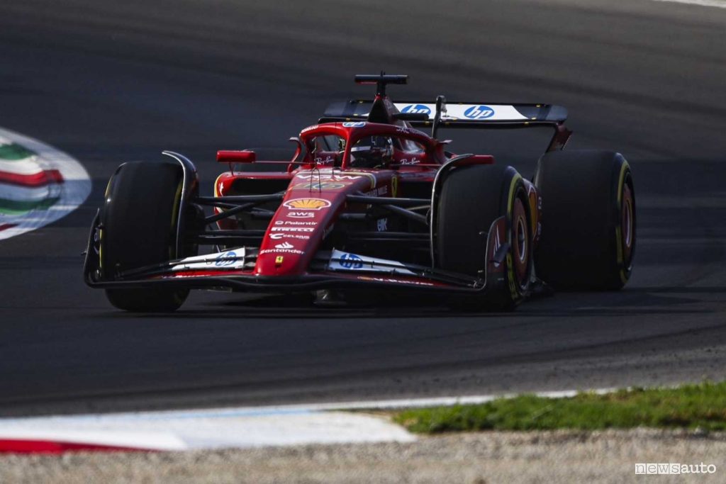 Qualifying Gp Italia Monza Formula 1 Ferrari Leclerc