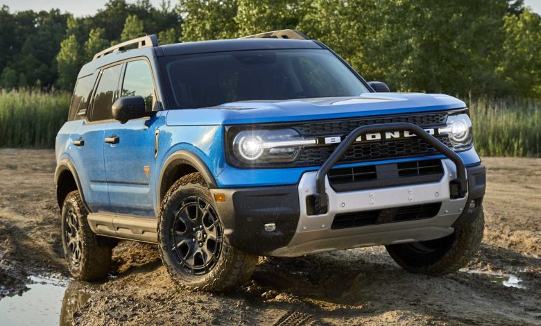 Ford Bronco Sport 2025 anteriore 3/4