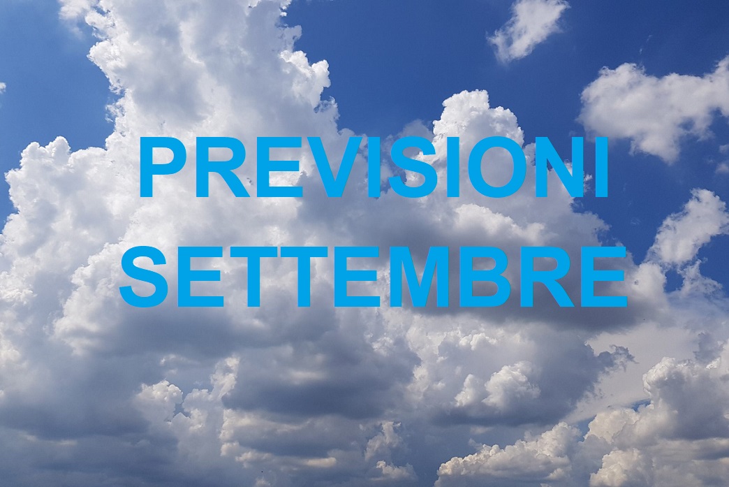 Previsioni meteo settembre 2024