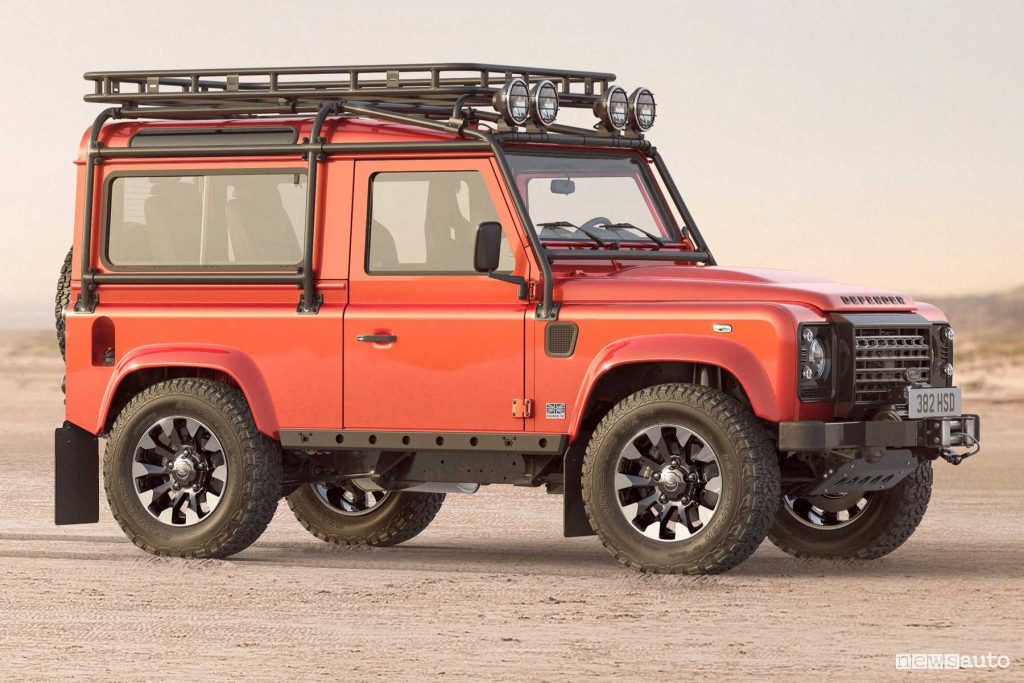 Land Rover Defender V8 by Works Bespoke front 3/4