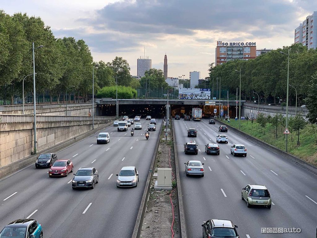 Parigi e la riduzione del limite di velocità sulla Tangenziale