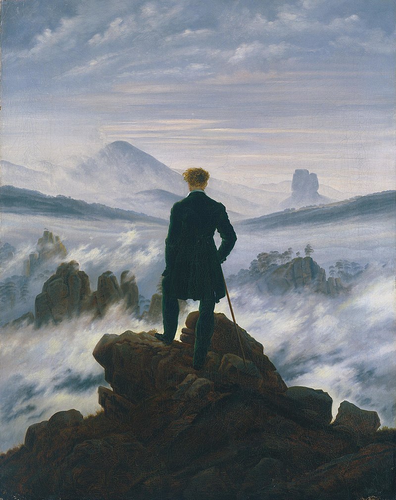 Wanderer above the sea of ​​fog