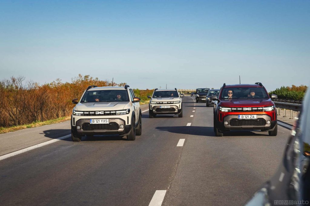 Dacia Duster viaggio in Romania da Bucarest fino a Carpazi