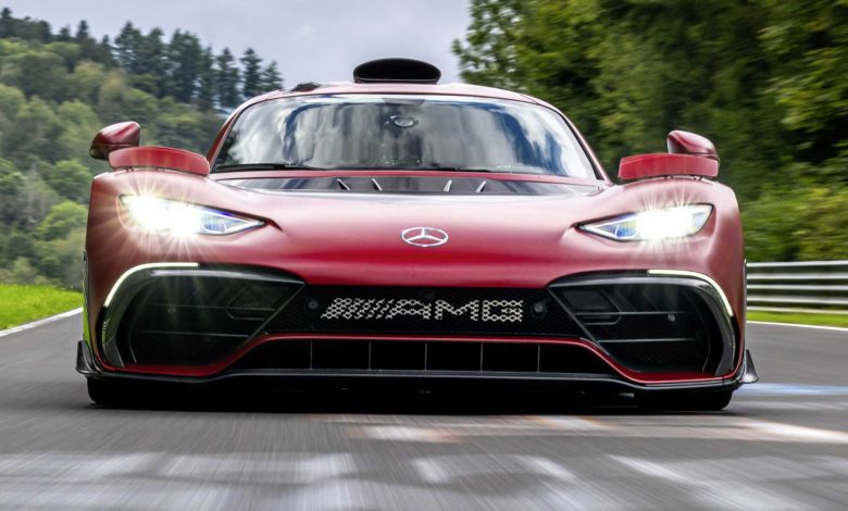 Mercedes-AMG ONE in pista al Nürburgring