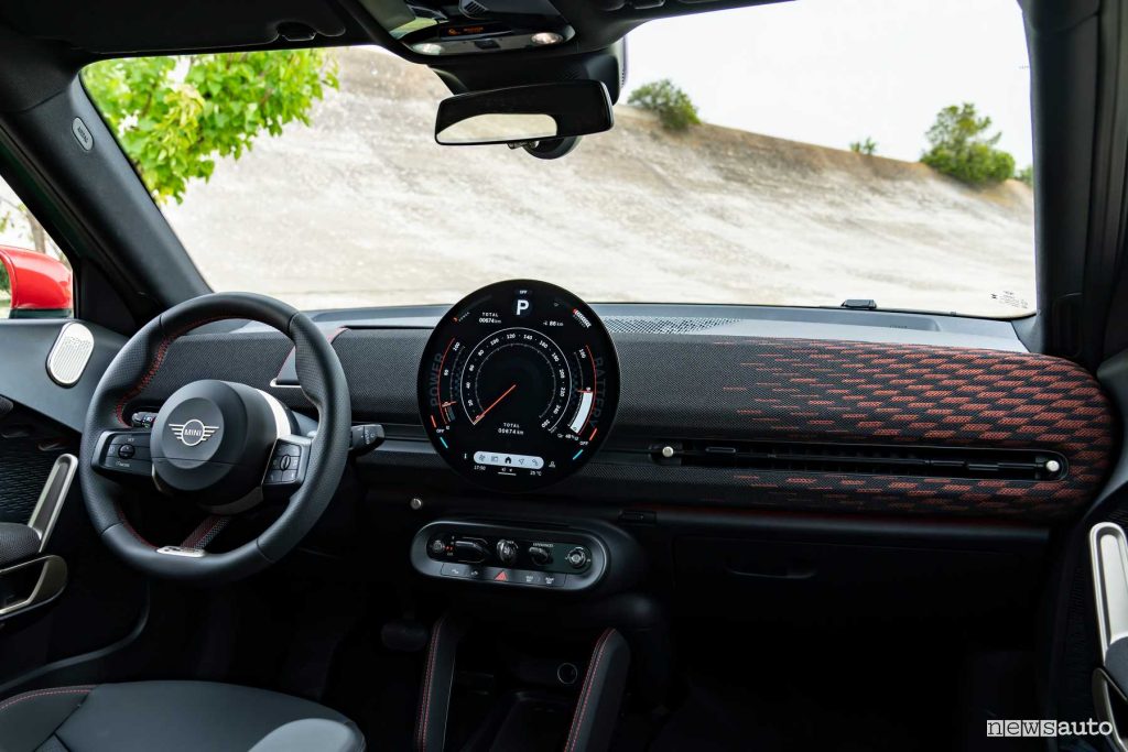 Mini John Cooper Works Aceman cockpit dashboard