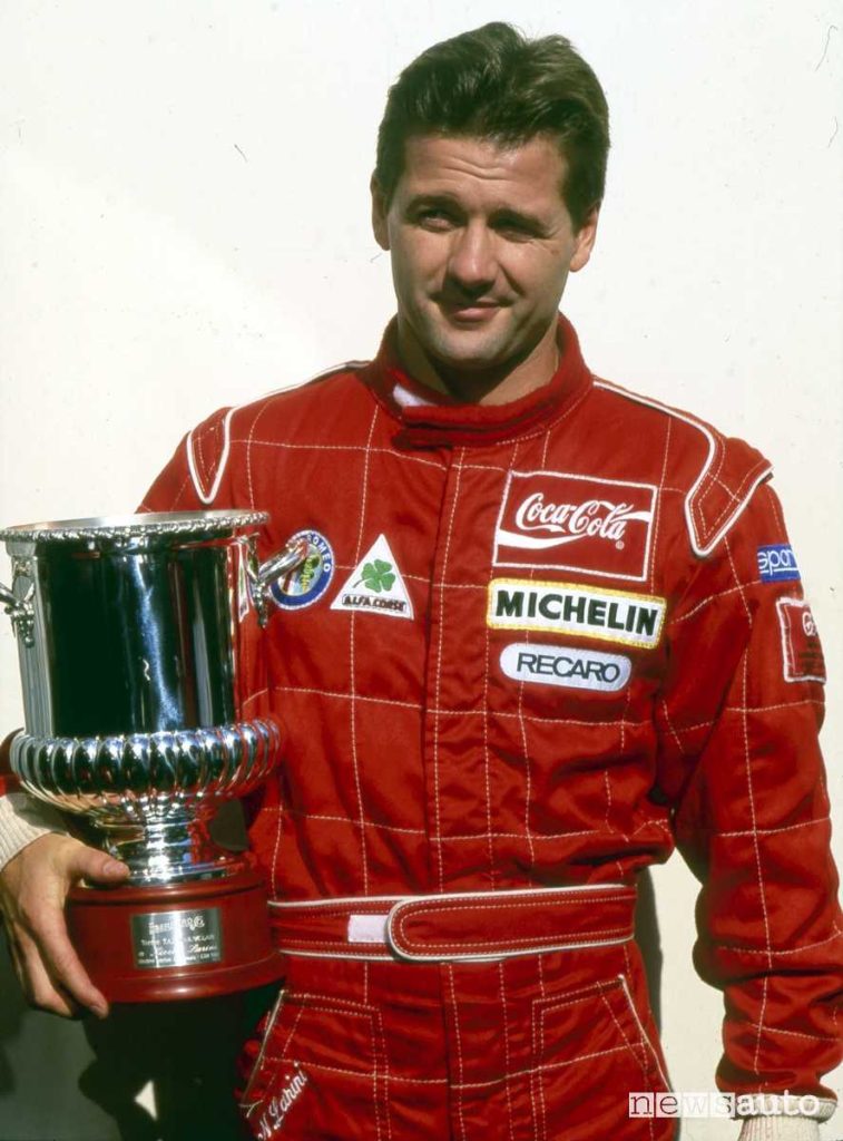 Nicola Larini Campione nel DTM 1993 con l'Alfa Romeo 155 V6 TI