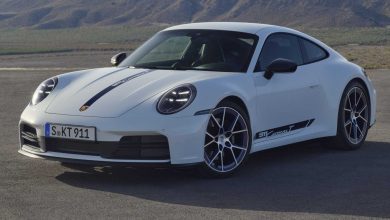 Nuova Porsche 911 Carrera T Coupé anteriore 3/4