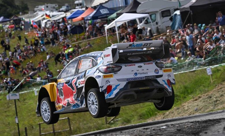 Ford Puma Rally1 Hybrid al Rallylegend 2024