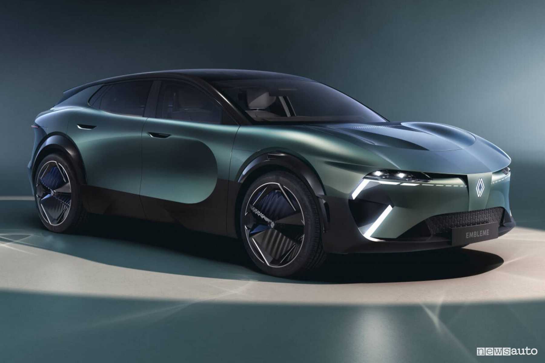 Renault Emblème l’auto per ridurre le emissioni