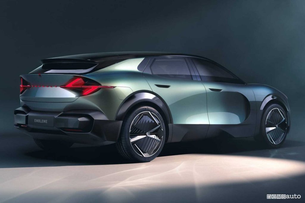 Renault Emblème concept rear 3/4