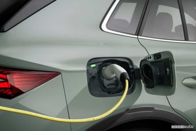 Skoda Elroq in ricarica
