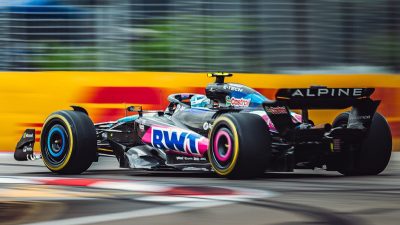 Alpine Renault Mercedes F1