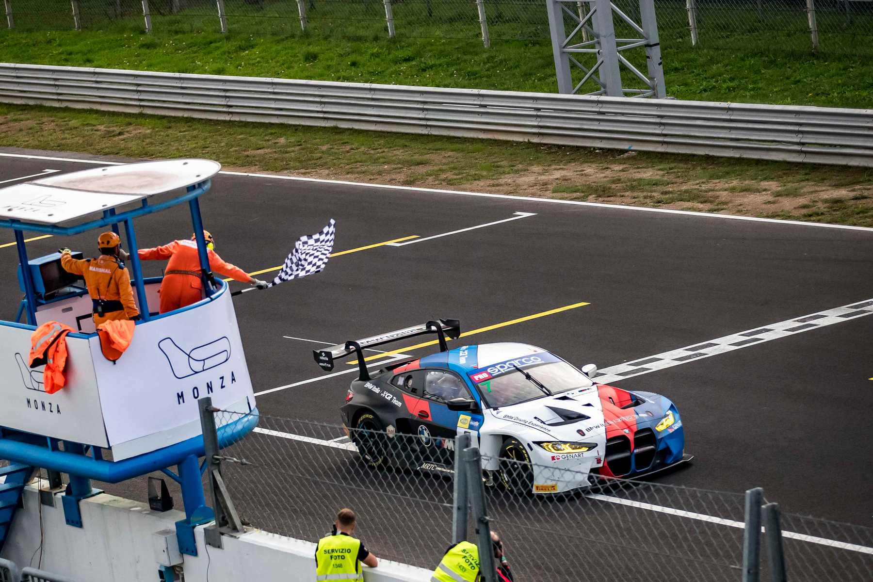 Arrivo gara Campionato Italiano Gran Turismo Sprint Monza 2024