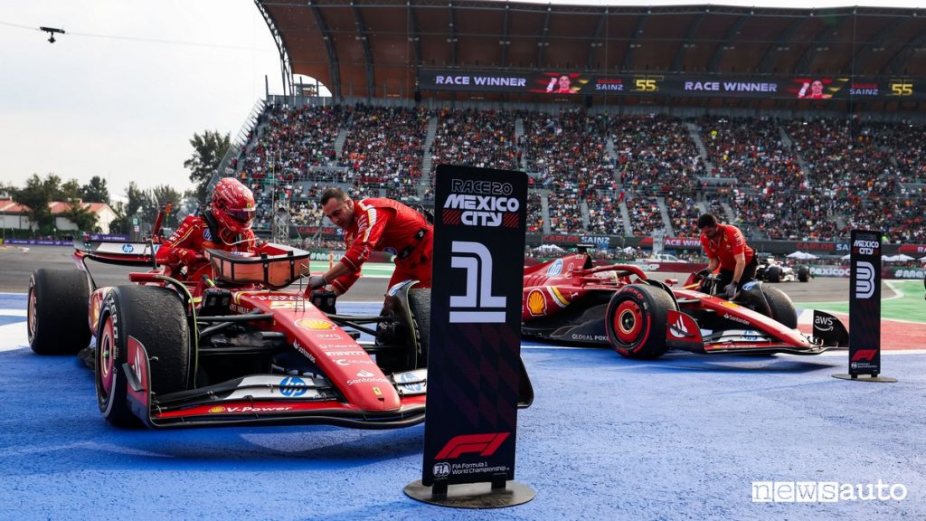 Ferrari doppietta, vittoria, podio nel GP Messico Ferrari FIA