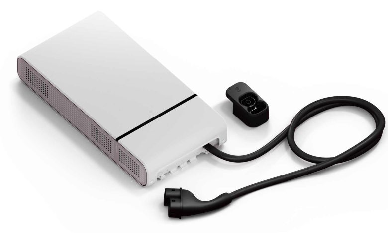 Wallbox con ricarica bidirezionale per alimentare la rete domestica con la tecnologia V2H. la QUASAR 2