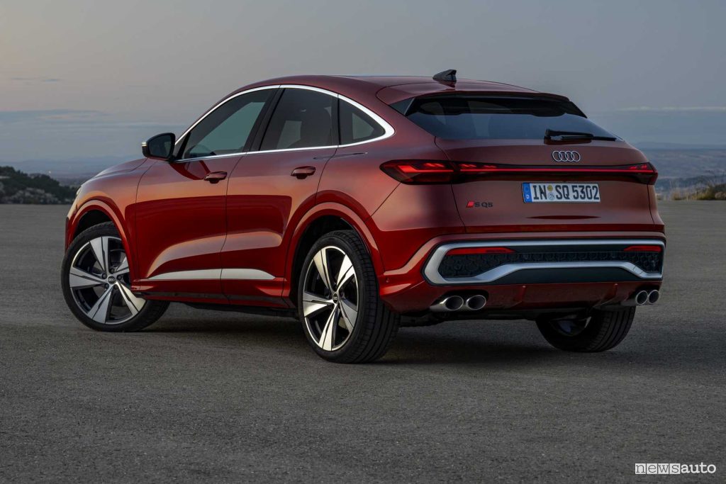 Audi SQ5 Sportback posteriore 3/4
