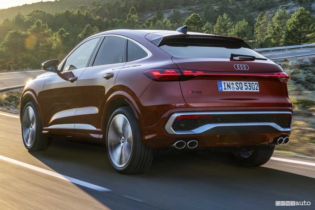 Audi SQ5 Sportback su strada