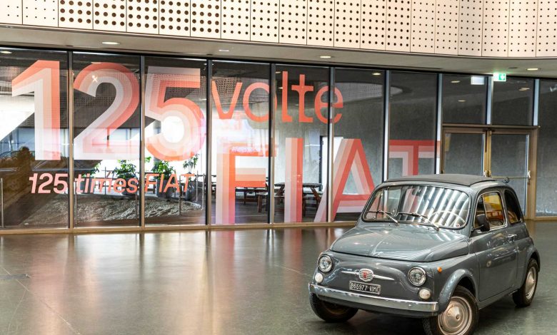 Fiat 500 mostra 125 anni