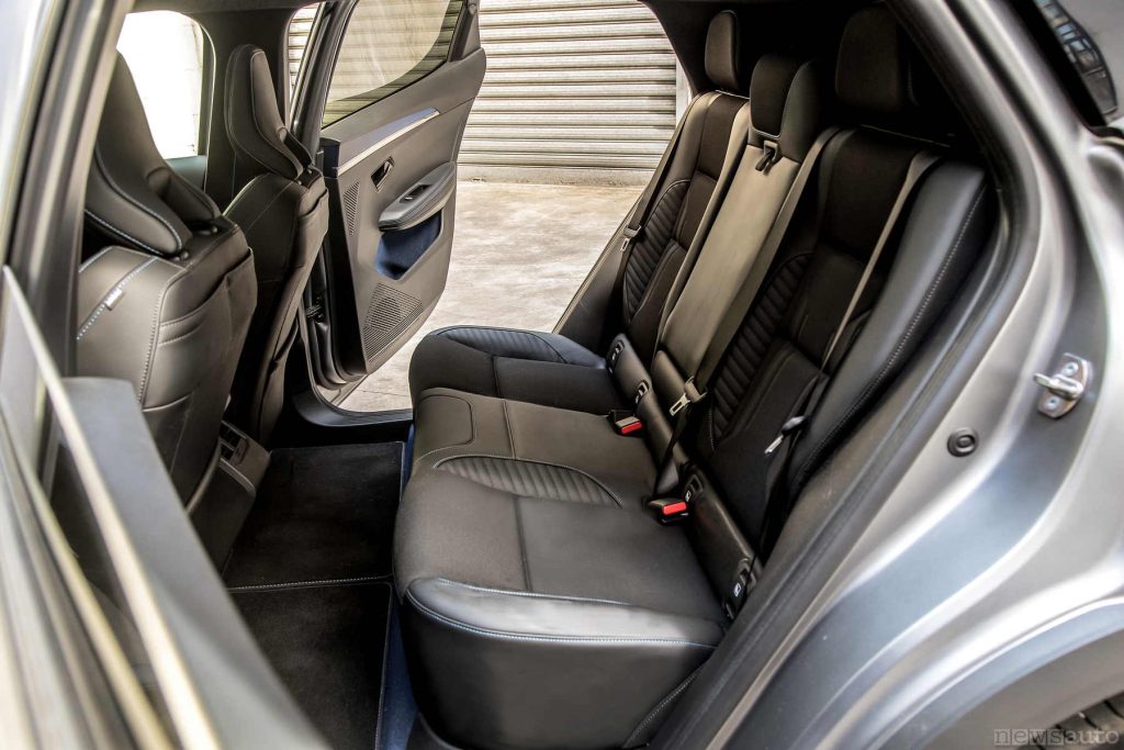 Renault Scenic E-Tech Esprit Alpine sedili posteriori