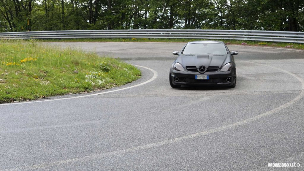 Test kit freno Brembo GT in discesa dal Monte Terminillo