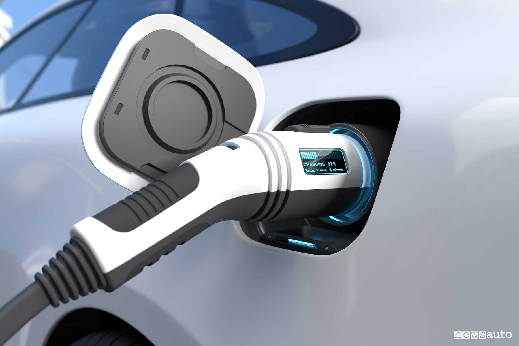 Test su componenti di auto elettriche