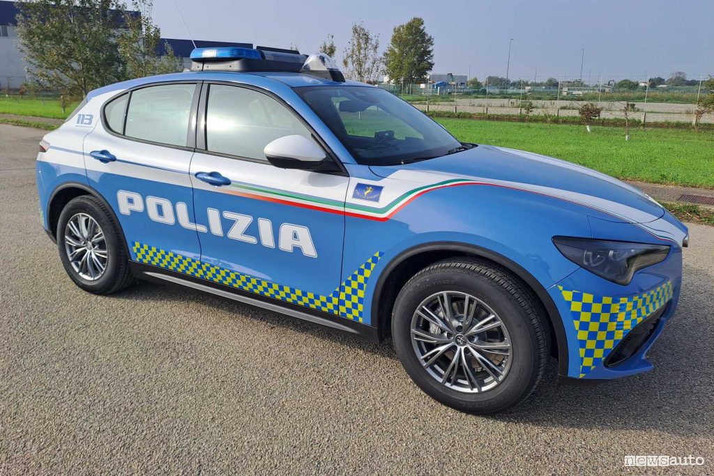 Alfa Romeo auto della Polizia