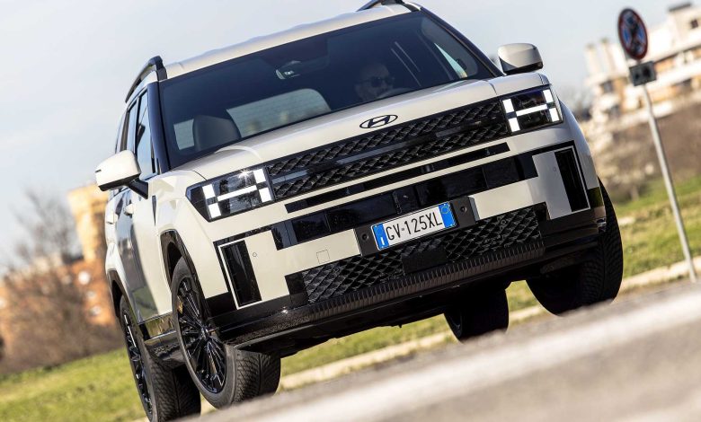 Hyundai Santa Fe Hybrid frontale