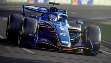 Monoposto F1 2026 render in pista