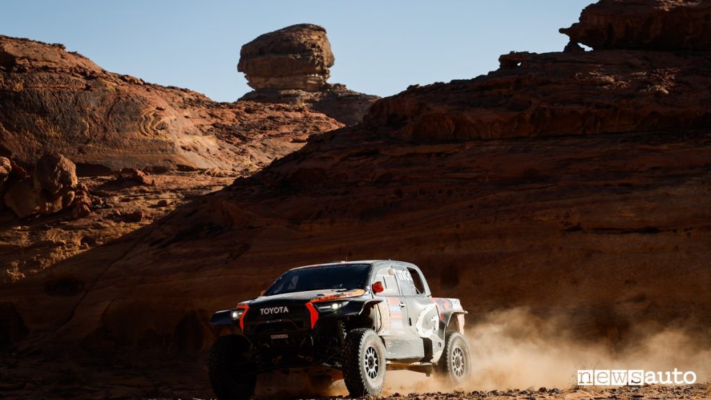 Dakar 2025 Stage 8 vincitori tappa Henk Lategan e Brett Cummigs team Toyota Gazoo Racing