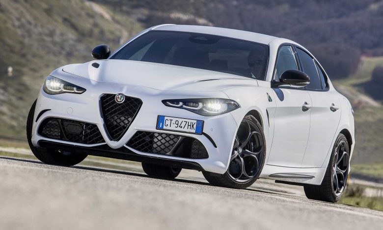 Alfa Romeo Giulia Quadrifoglio Super Sport anteriore 3/4