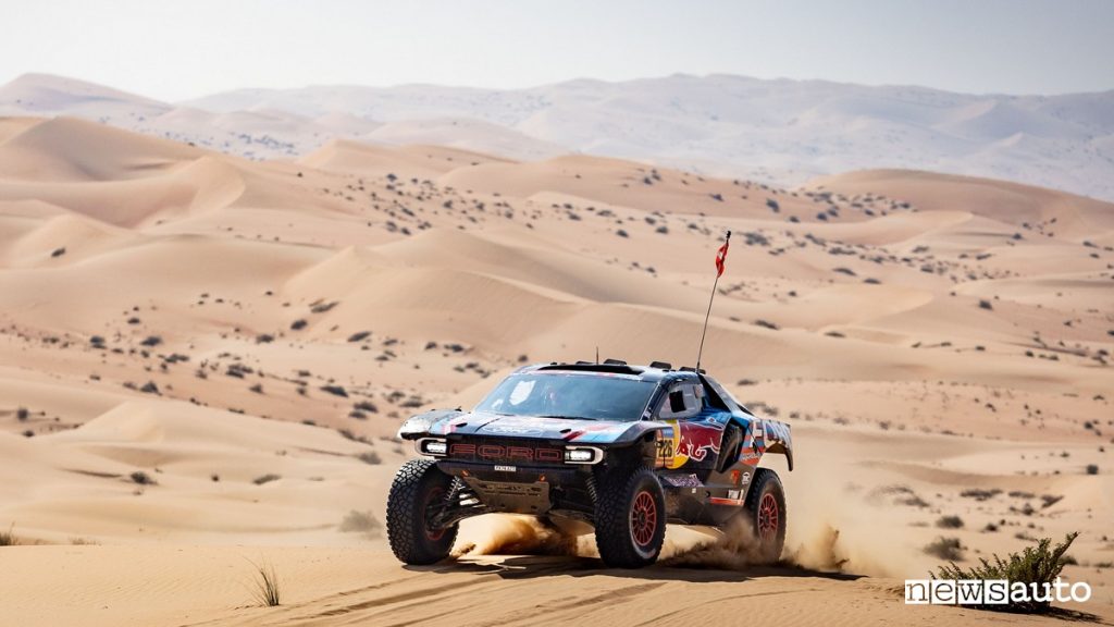 Dakar 2025 Stage 11 Mattias Ekstrom con Ford Rapotr T1+ del team M-Sport vincitore Tappa 11