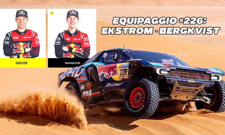 Dakar 2025 Stage 11 Mattias Ekstrom con Ford Rapotr T1+ del team M-Sport vincitore Tappa 11