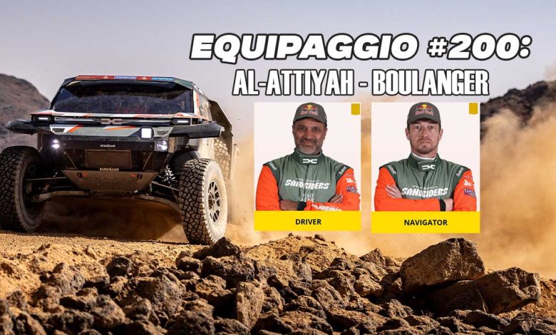 Dakar 2025 Stage 5 vincitore di tappa Nasser Al-Attiyah ed Edouard Boulanger