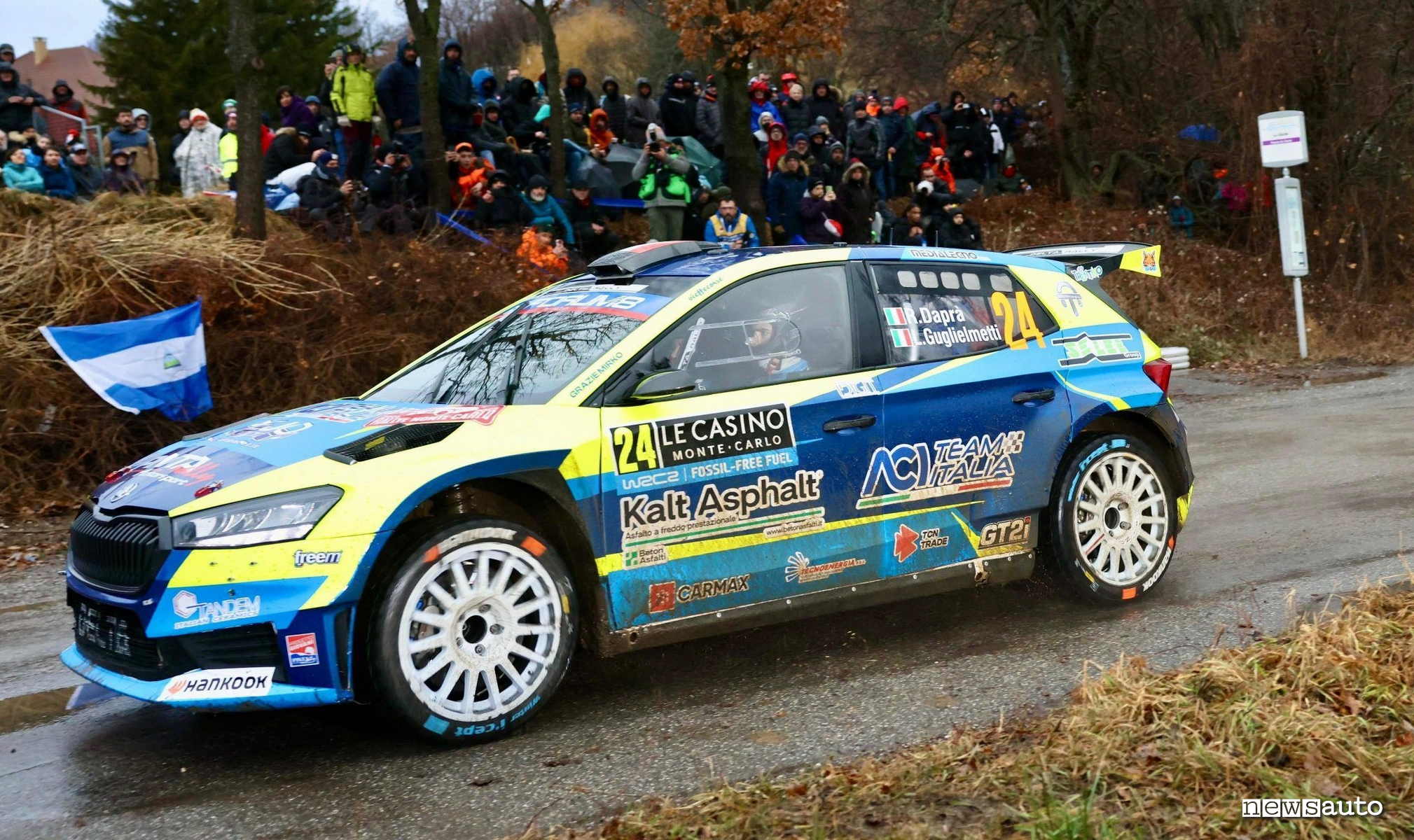 Gli italiani al Rally di Monte Carlo in classifica finale