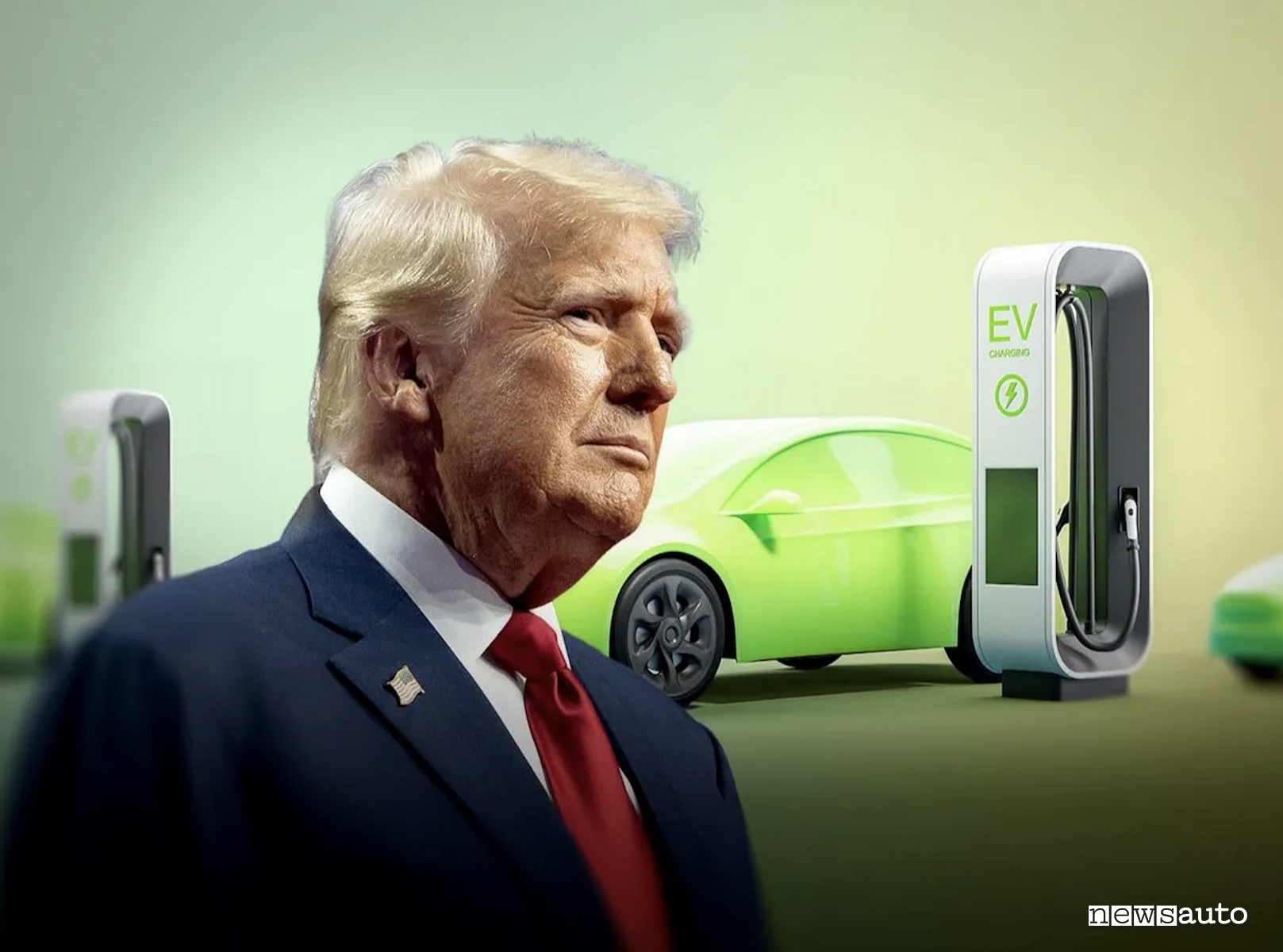 Nel discorso Trump stronca l’auto elettrica in USA: il Green Deal europeo trema