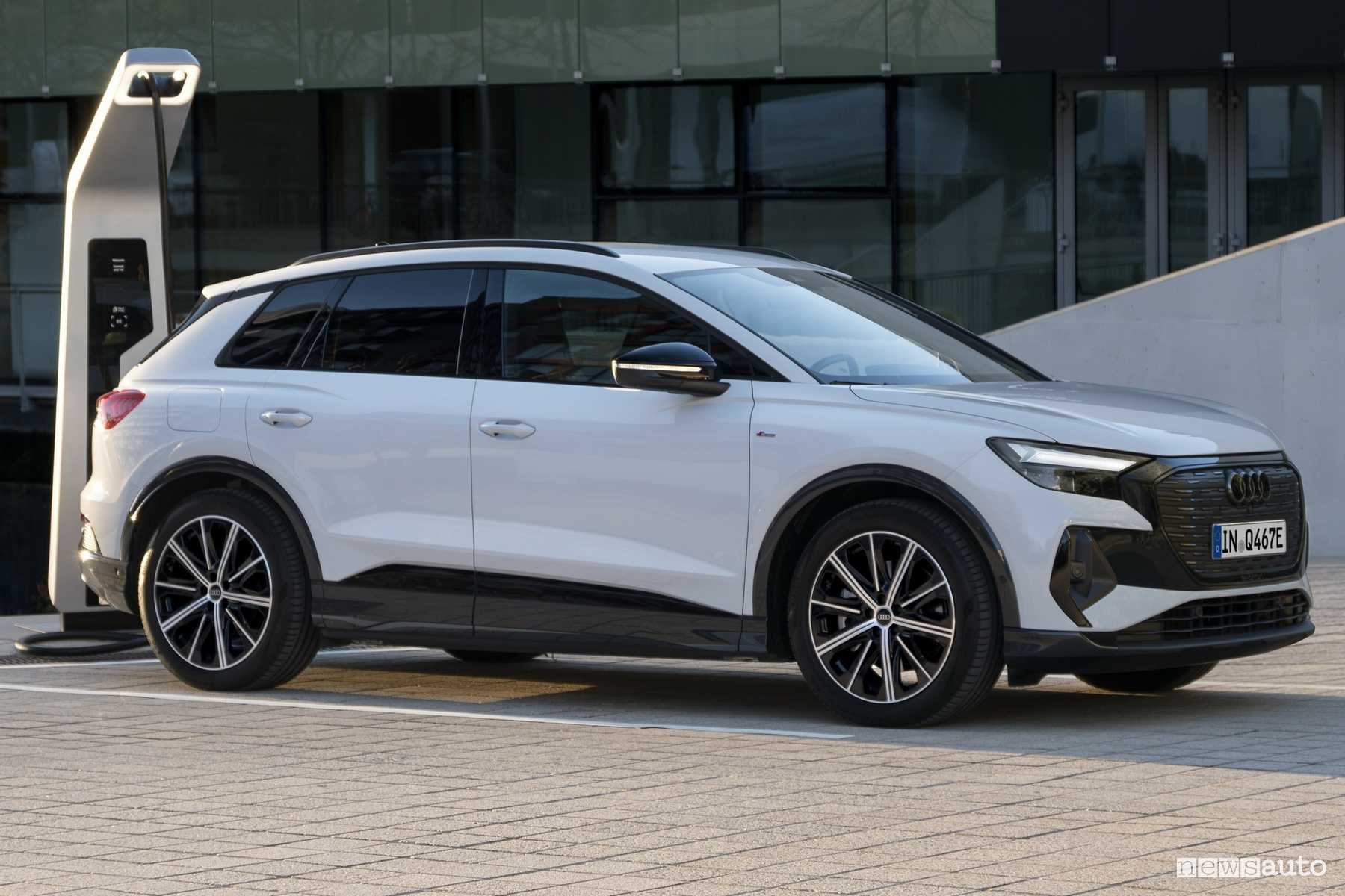 Audi Q4 40 e-tron, autonomia e prezzo