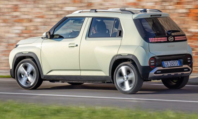 Hyundai Inster su strada