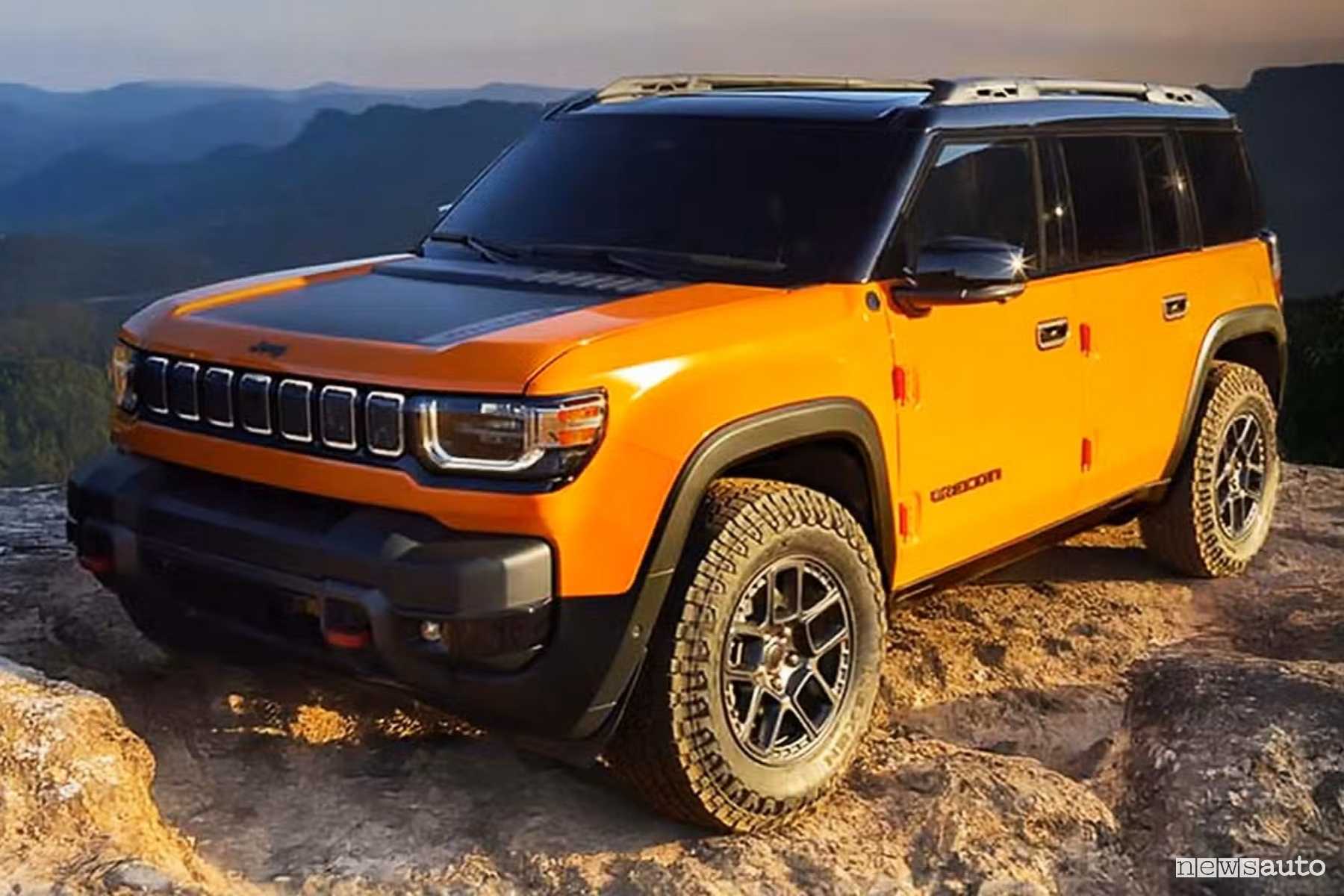 Nuova Jeep Recon, anteprima, come sarà