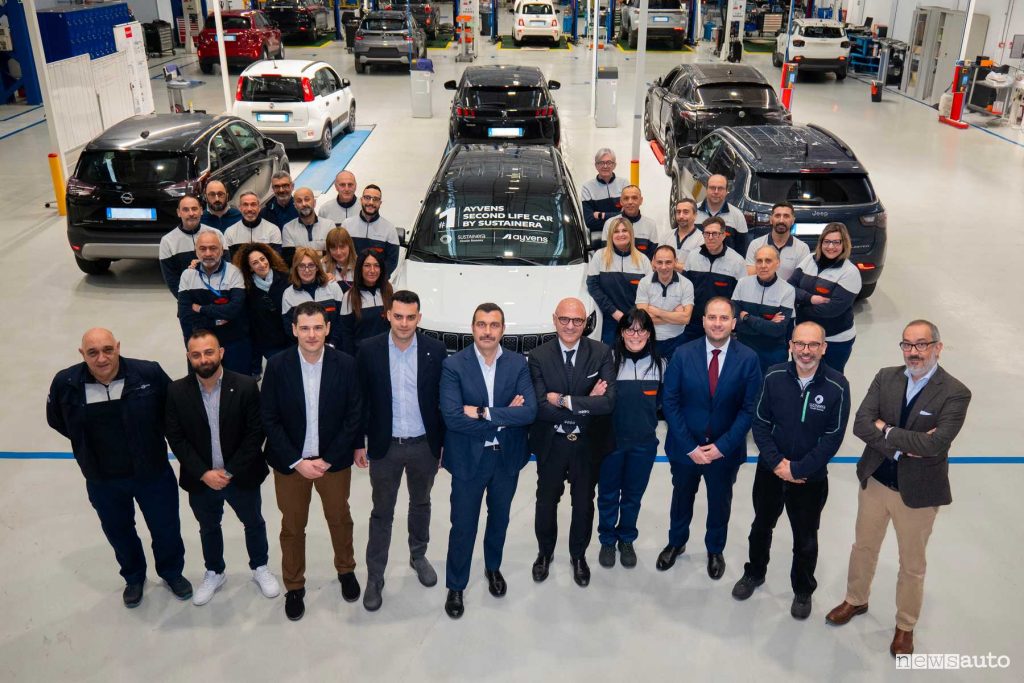 Il team di Ayvens Italia specializzati nel noleggio auto e ricondizionamento