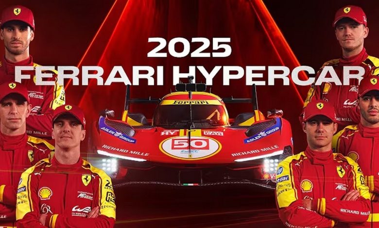 Ferrari 499P WEC 2025