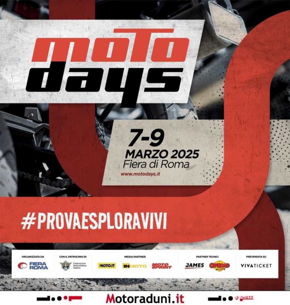 Locandina Roma Motodays 2025