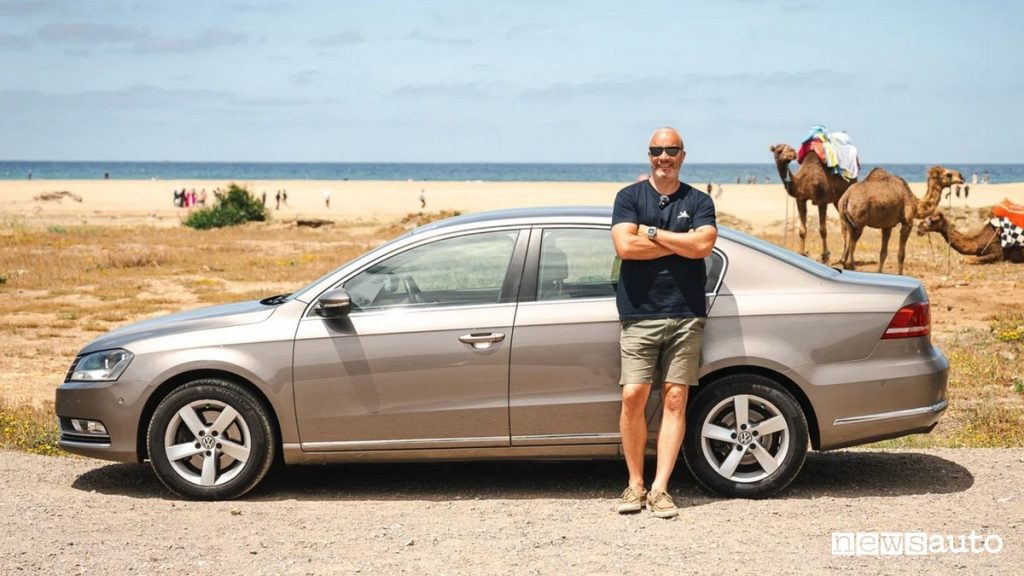 Motore diesel Volkswagen 1.6 TDI Bluemotion prova Marocco Londra senza rifornire carburante di Joe Achilles