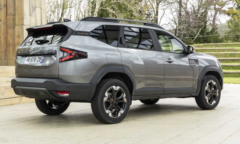 Dacia Bigster Extreme posteriore 3/4