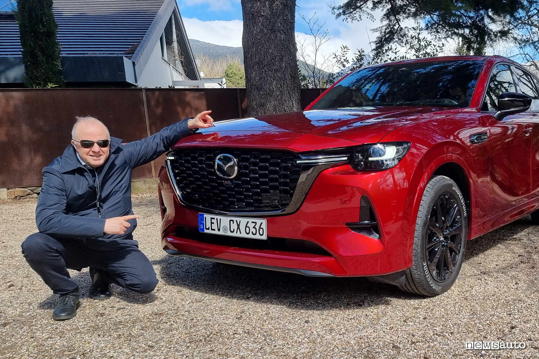 Mazda CX-60 2025, prova su strada del SUV ibrido diesel 3.3L rinnovato